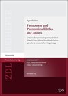 Buchcover Pronomen und Pronominalklitika im Cimbro