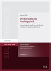 Buchcover Probabilistische Geolinguistik