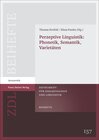 Buchcover Perzeptive Linguistik: Phonetik, Semantik, Varietäten