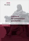 Buchcover Jahrbuch für Universitätsgeschichte 16 (2013)