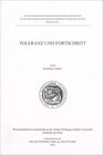 Buchcover Toleranz und Fortschritt