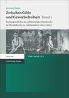 Buchcover Zwischen Gilde und Gewerbefreiheit. Bd. 1