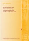 Buchcover Die antihäretischen Evangelienprologe und die Entstehung des Neuen Testaments