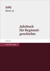 Buchcover Jahrbuch für Regionalgeschichte 33 (2015)