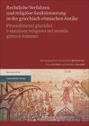 Buchcover Rechtliche Verfahren und religiöse Sanktionierung in der griechisch-römischen Antike / Procedimenti giuridici e sanzione