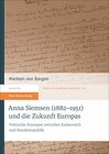 Buchcover Anna Siemsen (1882–1951) und die Zukunft Europas