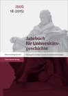 Buchcover Jahrbuch für Universitätsgeschichte 18 (2015)