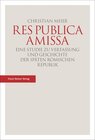 Buchcover Res publica amissa