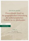 Buchcover Deutschlands Anteil an der geographischen Erforschung der außereuropäischen Erdteile im 20. Jahrhundert