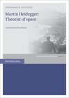 Buchcover Martin Heidegger: Theorist of space