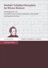 Buchcover Brahms' Schubert-Rezeption im Wiener Kontext