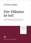 Buchcover Der Diktator ist tot!