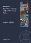 Buchcover Akademie der Wissenschaften und der Literatur Mainz – Jahrbuch 68 (2017)