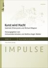 Buchcover Kunst wird Macht