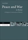 Buchcover Peace and War in Rome