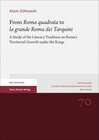 Buchcover From "Roma quadrata" to "la grande Roma dei Tarquini"