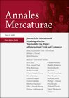 Buchcover Annales Mercaturae 4 (2018)