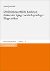 Buchcover Der frühneuzeitliche Kometendiskurs im Spiegel deutschsprachiger Flugschriften