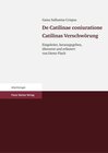 Buchcover Gaius Sallustius Crispus: De Catilinae coniuratione. Catilinas Verschwörung
