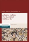 Buchcover Johannes Malalas: Der Chronist als Zeithistoriker