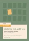 Buchcover Geschichte zum Aufkleben