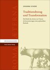 Buchcover Traditionsbezug und Transformation