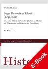 Buchcover Leges Draconis et Solonis (LegDrSol)
