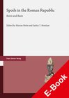 Buchcover Spoils in the Roman Republic