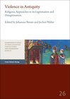 Buchcover Violence in Antiquity / Gewalt in der Antike
