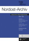 Buchcover Nordost-Archiv 31 (2022)