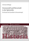 Buchcover Zeremoniell und Herrschaft in der Spätantike