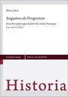 Buchcover Augustus als Programm