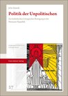 Buchcover Politik der Unpolitischen