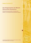 Buchcover Die Frühgeschichte der Mainzer Historischen Kommission