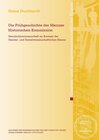 Buchcover Die Frühgeschichte der Mainzer Historischen Kommission