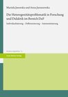 Buchcover Die Heterogenitätsproblematik in Forschung und Didaktik im Bereich DaF