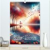 Buchcover Blätter - Visionen (hochwertiger Premium Wandkalender 2026 DIN A2 hoch), Kunstdruck in Hochglanz