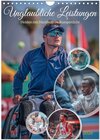 Buchcover Unglaubliche Leistungen - Helden mit Handicap im Rampenlicht (Wandkalender 2026 DIN A4 hoch), CALVENDO Monatskalender