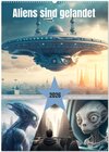 Buchcover Aliens sind gelandet. Wie könnte diese Zukunftsvision für uns Menschen aussehen? (Wandkalender 2026 DIN A2 hoch), CALVEN