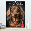 Buchcover Der Dackel - klein aber mutig (hochwertiger Premium Wandkalender 2026 DIN A2 hoch), Kunstdruck in Hochglanz