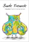 Buchcover Bunte Freunde (Wandkalender 2026 DIN A2 hoch), CALVENDO Monatskalender