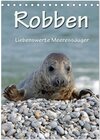 Buchcover Robben (Tischkalender 2026 DIN A5 hoch), CALVENDO Monatskalender
