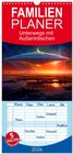 Buchcover Familienplaner 2026 - Unterwegs mit Außerirdischen mit 5 Spalten (Wandkalender, 21 x 45 cm) CALVENDO