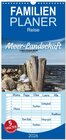 Buchcover Familienplaner 2026 - Meer-Landschaft - 12 Monate Schleswig Holstein mit 5 Spalten (Wandkalender, 21 x 45 cm) CALVENDO