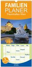 Buchcover Familienplaner 2026 - Traumhaftes Wien mit 5 Spalten (Wandkalender, 21 x 45 cm) CALVENDO