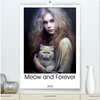 Buchcover Meow and Forever (High Quality Premium Wall Calendar 2026 DIN A2 portrait),CALVENDO 12 Month Wall Calendar