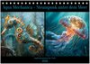 Buchcover Aqua Mechanica – Steampunk unter dem Meer (Tischkalender 2026 DIN A5 quer), CALVENDO Monatskalender