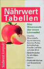 Buchcover Nährwert Tabellen