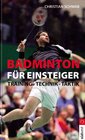 Buchcover Badminton für Einsteiger