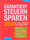 Buchcover Garantiert Steuern Sparen 2000